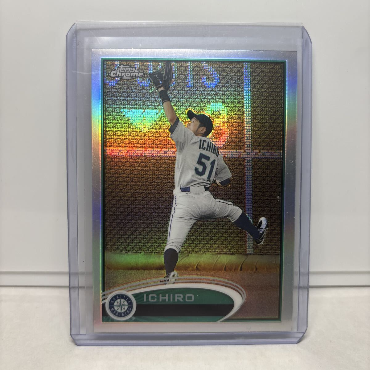 イチロー　Ichiro Refractor 2012 Topps Chrome MLB 【検索ワード　BBM EPOCH カード 】
