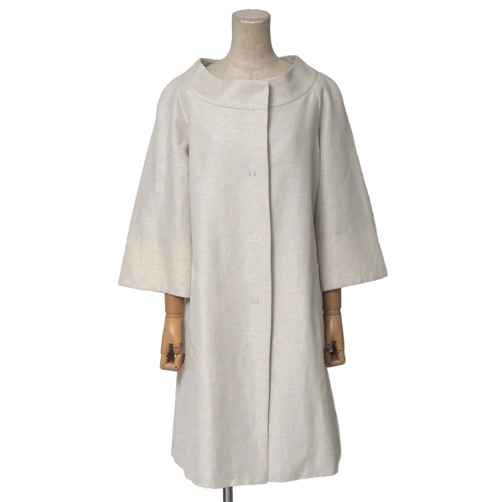 FOXEY BOUTIQUE フォクシー ブティック コート サイズ40 ラメ