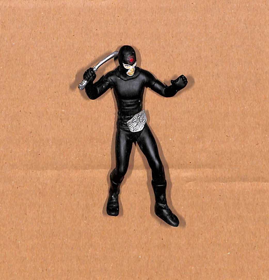 ショッカー戦闘員 ナイフ持ち　バンダイ　ＨＧガシャポン 仮面ライダー　昭和ショッカー戦闘員