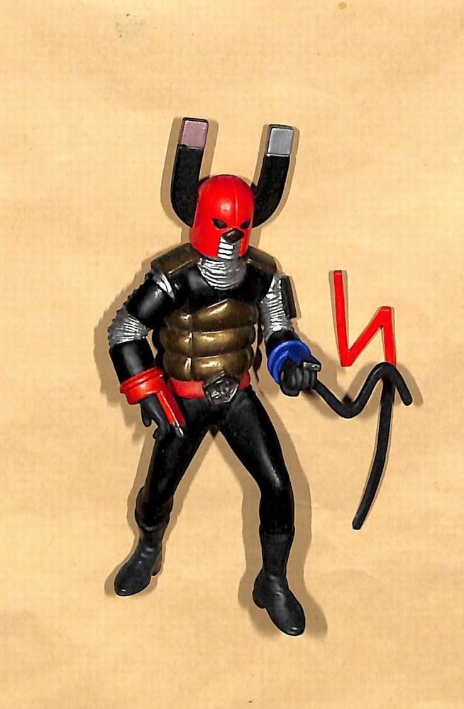 磁石団長　バンダイ　ＨＧガシャポン　仮面ライダーストロンガー　デルザー魔人シリーズ