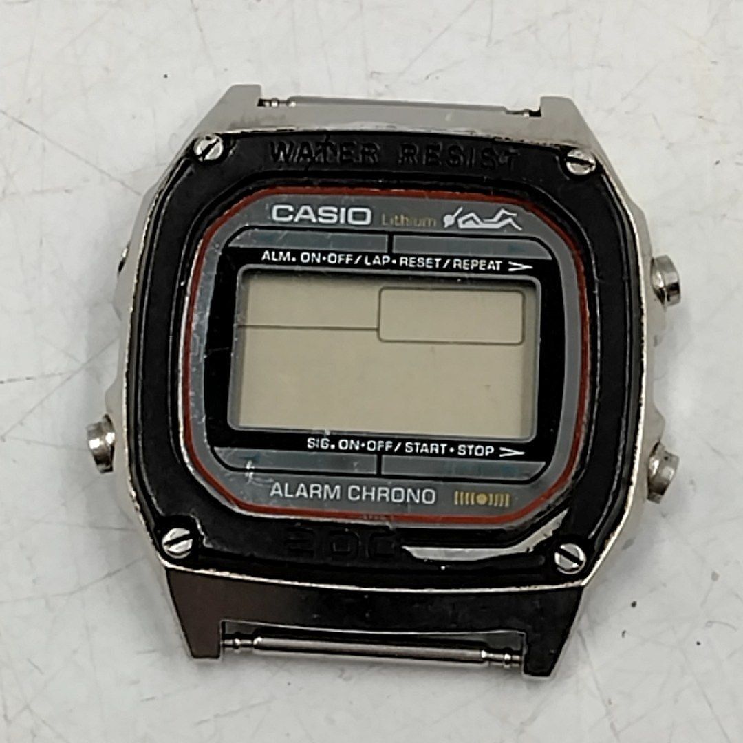 CASIO カシオ ダイバーズウォッチ デジタル腕時計 アラームクロノ 200M防水 ステンレス リチウム スクエア ヴィンテージ 1982年 DW-1000