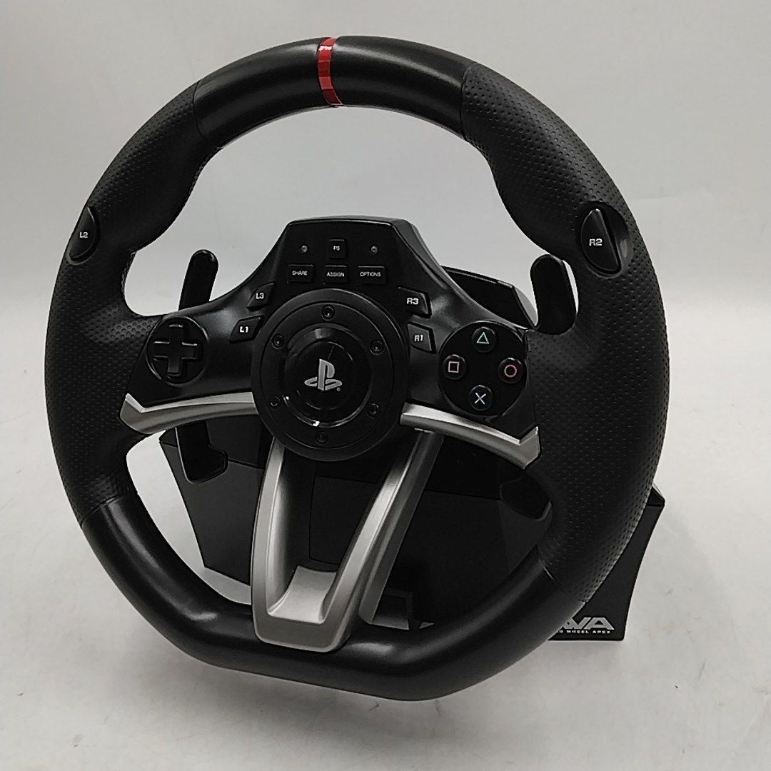 HORI ホリ レーシングホイールエイペックス RWA ハンコン ステアリング PS4 PS3 PC対応 USB接続 270度回転 振動フィードバック PS4-052