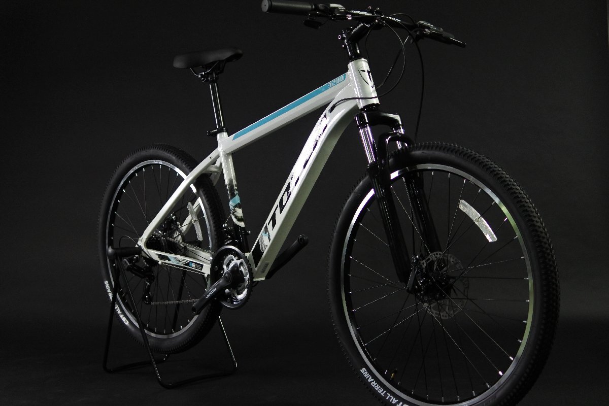 １円スタート！TOTEM（トーテム）新品☆ディスクブレーキ最新モデル（3200W)アルミフレーム、マウンテンバイク21スピード！