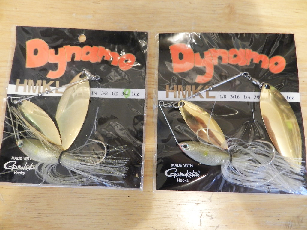 HMKL スピナーベイト ダイナモ（Dynamo） 3/4oz アユカラー（2枚セット新品パッケージ入り）　クリックポスト185円