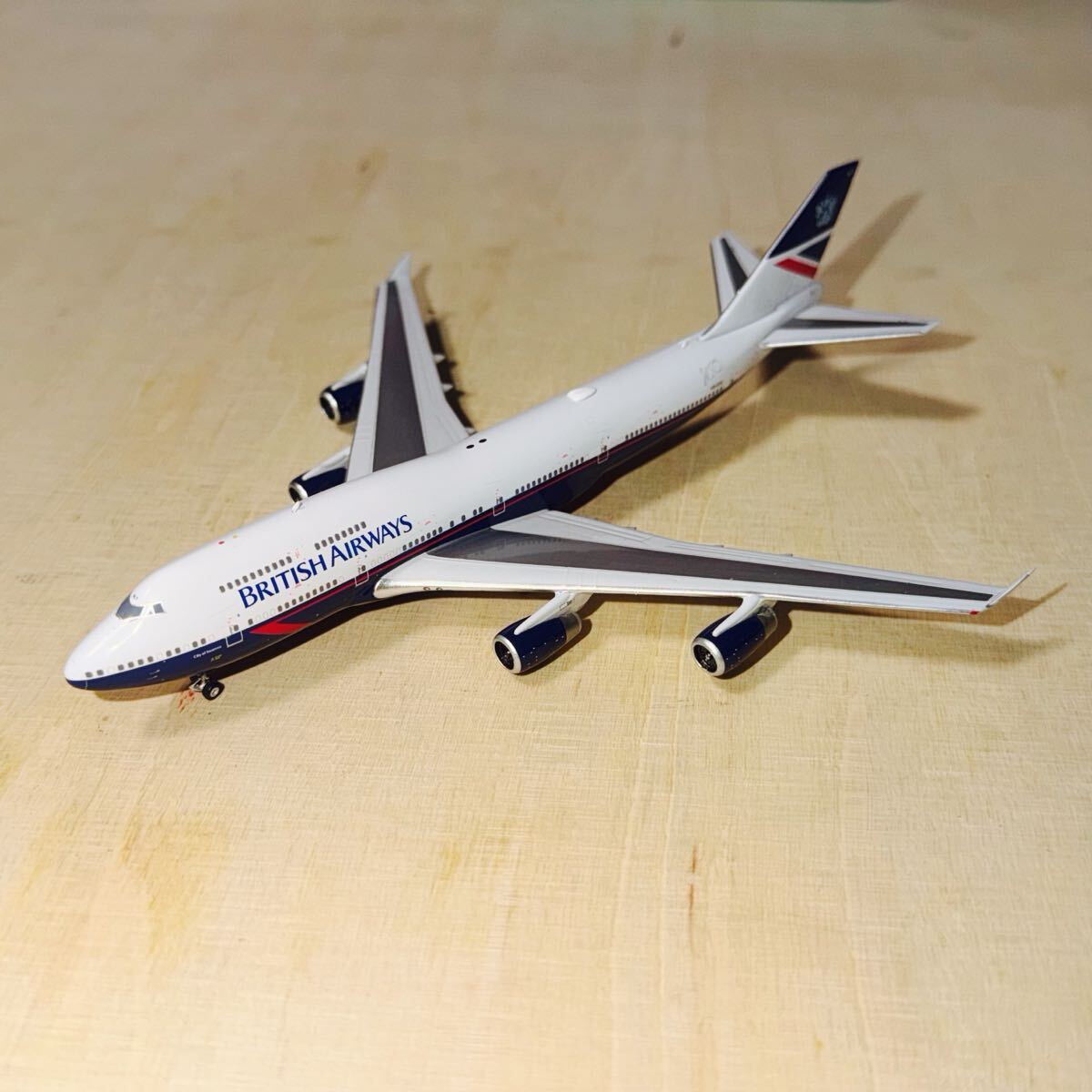 Phoenix 1/400 英国航空 BritishAirways B747-400 G-BNLY 100th Anniversary #2400