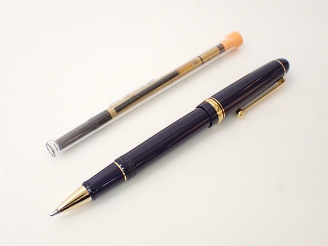 PILOT パイロット CUSTOM 74 ダークブルー ボールペン 0.7mm カスタム74 予備インク付き □ 75AE2-3