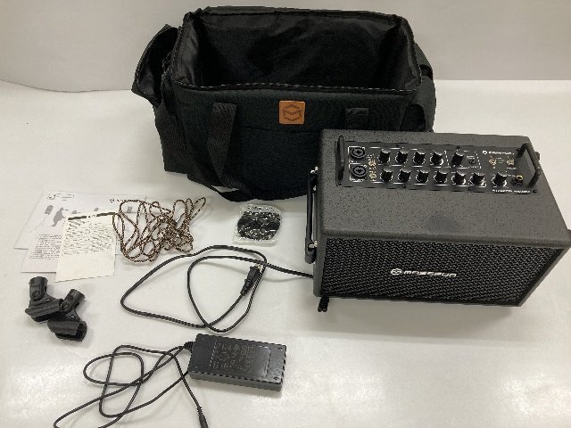 Massfun/マスファン ポータブルアンプ I-MA60Ⅱ ソフトケース付 ∂ 75F93-1