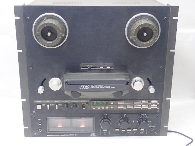 【部品取り・ジャンク品】 TEAC ティアック X-1000RBL オープンリールデッキ ∩ 75997-1