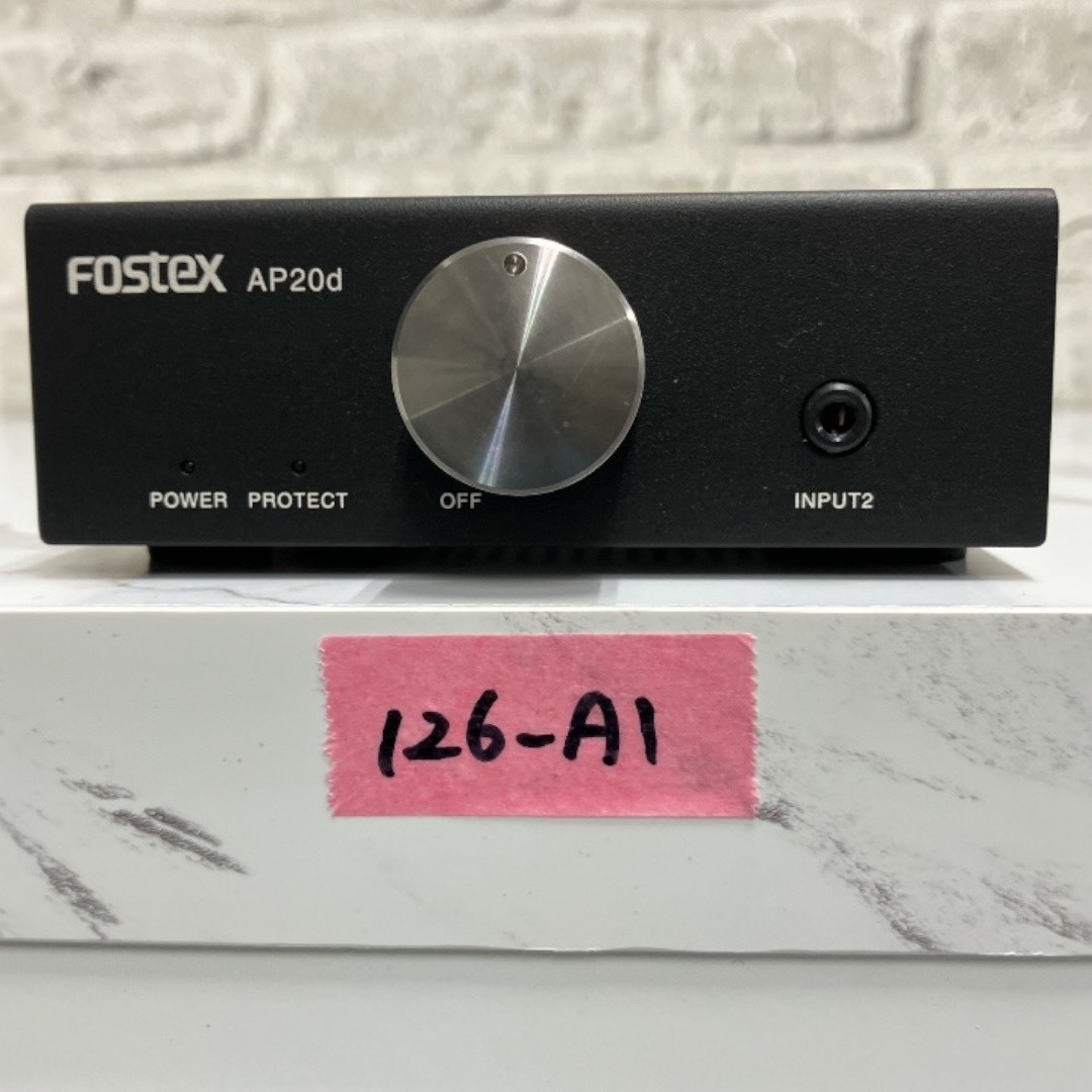 【中古】fostex AP20d パーソナルアンプ ハイレゾ対応 20W+20W【124-A2】