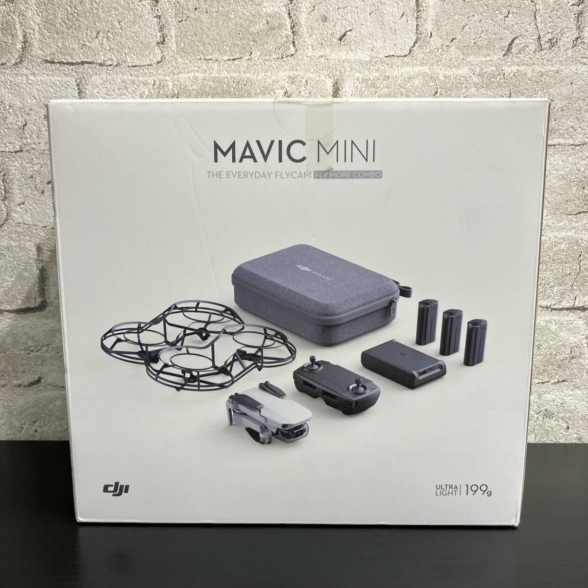 【開封済/本体未使用】DJI Mavic Mini Fly More Combo ドローン 199g 2.7Kカメラ【19-A1】