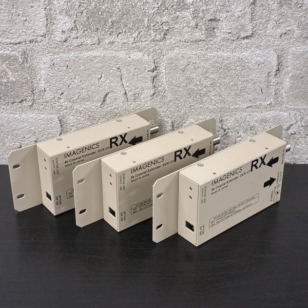 IMAGENICS HDMI 延長器 受信機 3台セット DCE-U1RX ACアダプター付属 174-A1