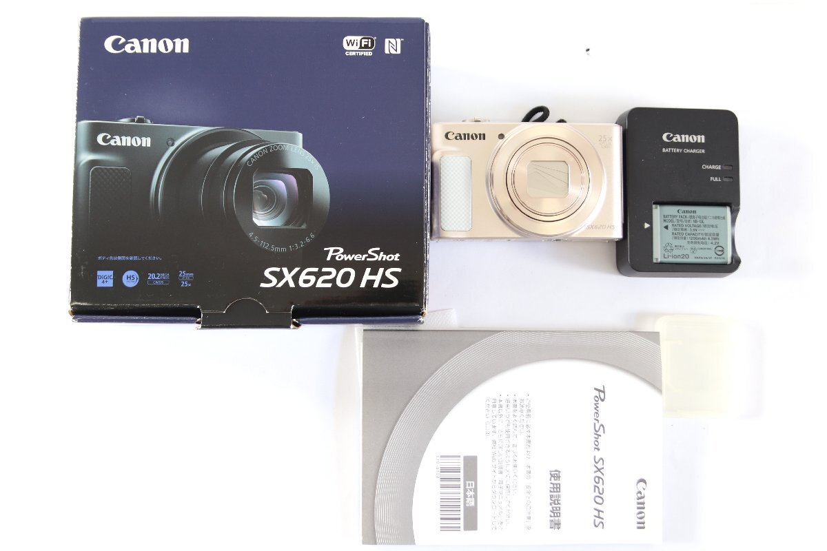 Canon キャノン PowerShot パワーショット SX620 HS PC2271 デジタル コンパクト カメラ デジカメ コンデジ 動作未確認 5413-KF