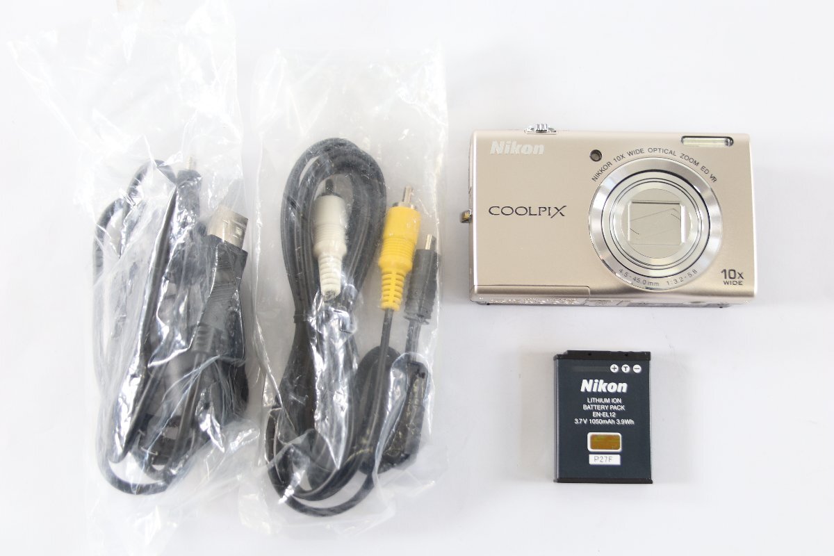 NIKON ニコン COOLPIX クールピクス S6200 コンパクトカメラ デジタルカメラ コンデジ デジカメ 動作未確認 5453-YN