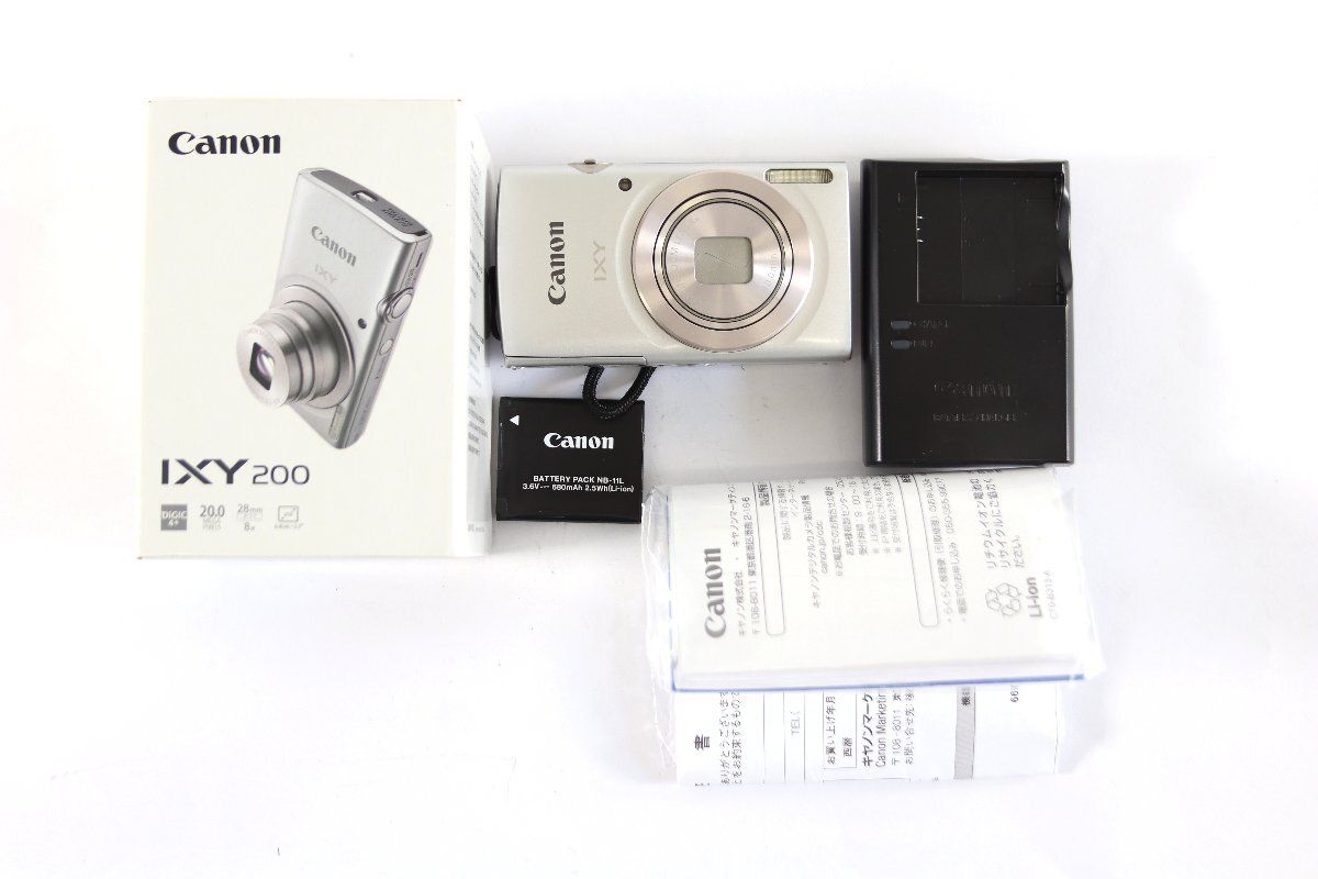 CANON キャノン IXY200 PC2333 デジタル コンパクト カメラ デジカメ コンデジ 動作未確認 5472-RY