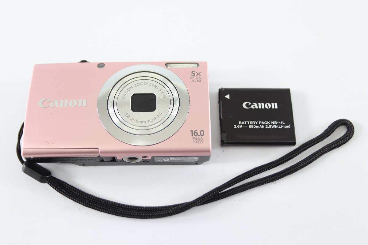Canon キャノン PowerShot パワーショット A2400 PC1731 HS デジタル コンパクト カメラ デジカメ コンデジ 動作未確認 5415-KF