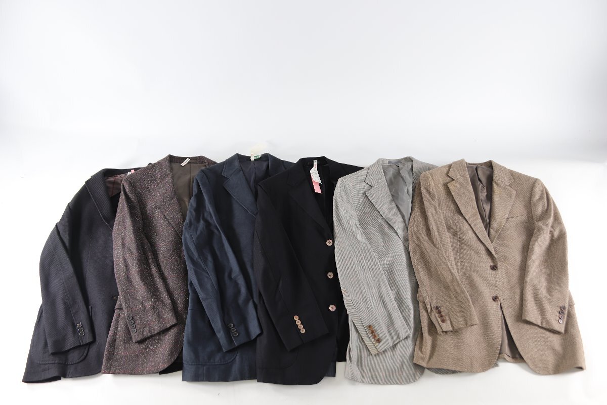 【6点】BURBERRY バーバリー LONDON ロンドン サイズ L M 96-86-170 等 スーツ ジャケット メンズ まとめ売り 5425-RY