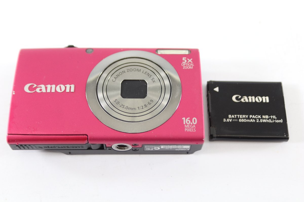 Canon キャノン PowerShot パワーショット A2300 PC1732 HS デジタル コンパクト カメラ デジカメ コンデジ 動作未確認 5414-KF