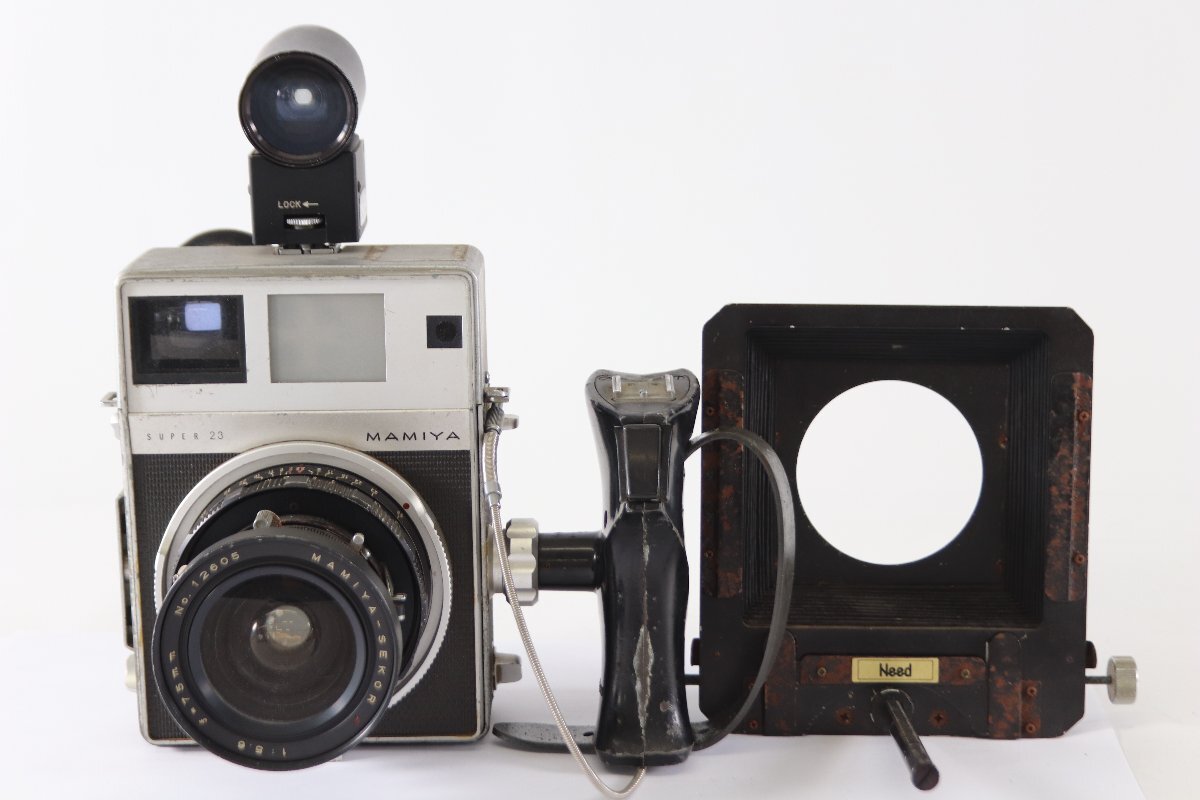 MAMIYA マミヤ SUPER 23 中判カメラ フィルムカメラ レンズ MAMIYA-SEKOR 75mm F5.6 単焦点レンズ 動作未確認 5433-RY