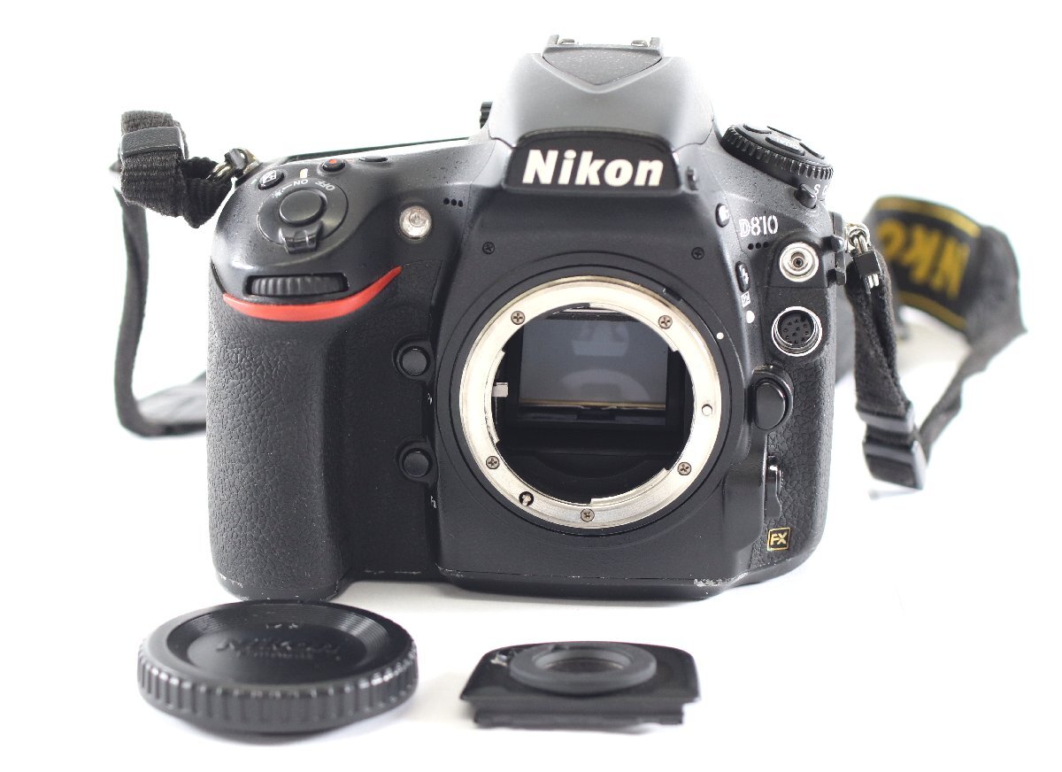 Nikon ニコン D810 デジタル 一眼 デジタル カメラ アウトドア ブラックカラー 動作未確認 5323-TH