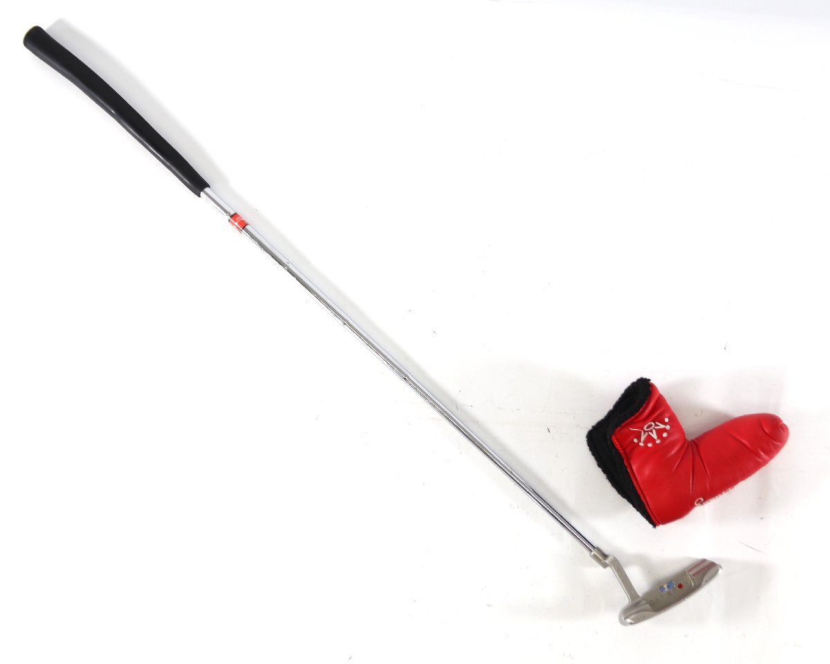 SCOTTY CAMERON スコッティキャメロン スタジオステンレス ニューポートビーチ 303 パター 右利き用 ヘッドカバー ゴルフ スポーツ 5423-TH