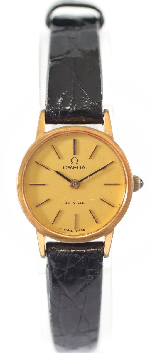 OMEGA オメガ DE VILLE デビル cal.625 511 0371 手巻き 腕時計 ゴールドカラー レディース 5468-RY