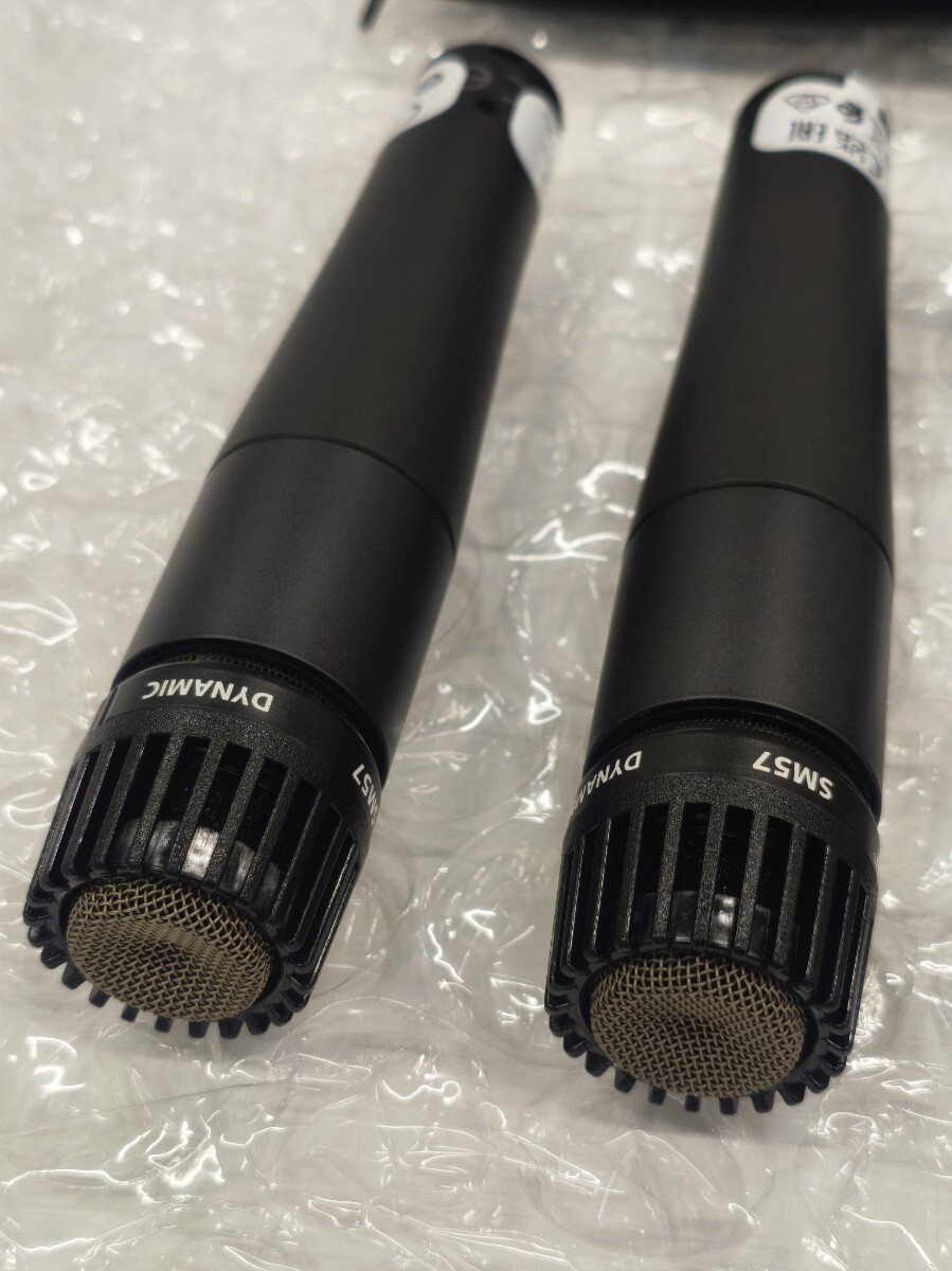 【新品】SHURE SM57 2本セット