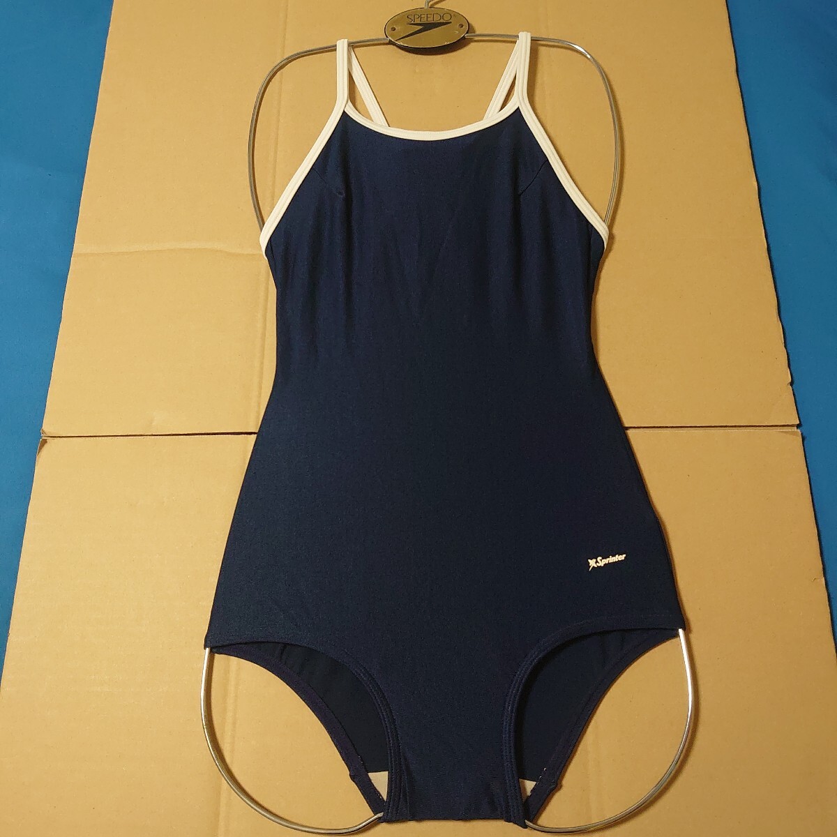 競泳水着 ワンピース スクール水着 パイピング sprinter スプリンター スイミング 検索用 体操服 クラレ 旧型 ユニチカ ミズノ 