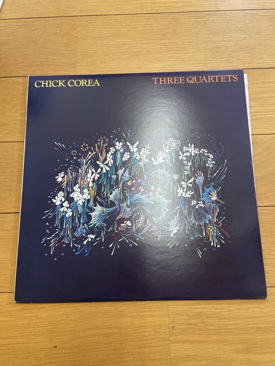 H05251② LP チック・コリア スリー・クァルテッツ レコード