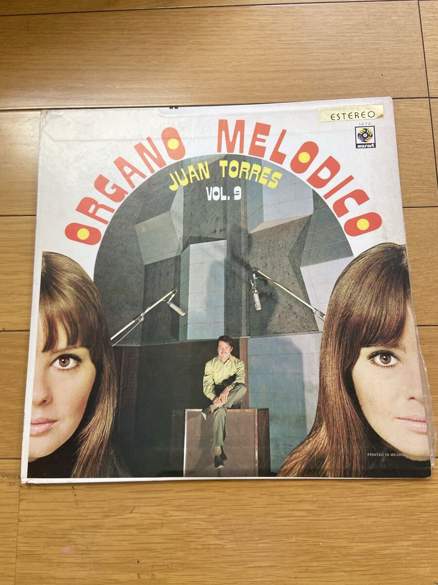 H05252② LP フアン・トーレス Organo Melodico Vol. 9 レコード