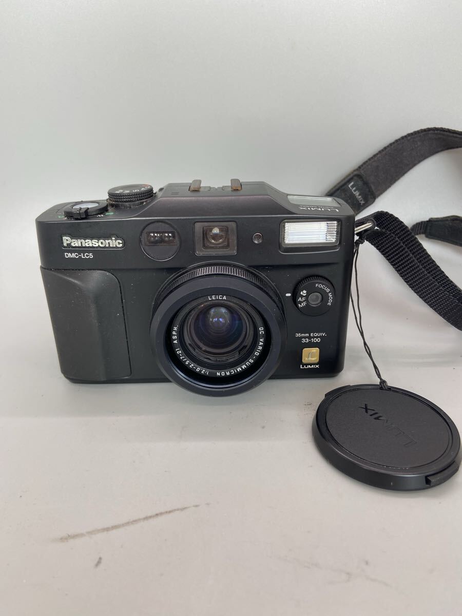 T05269② 1円〜 Panasonic パナソニック コンパクトフィルムカメラ LUMIX DMC-LC5