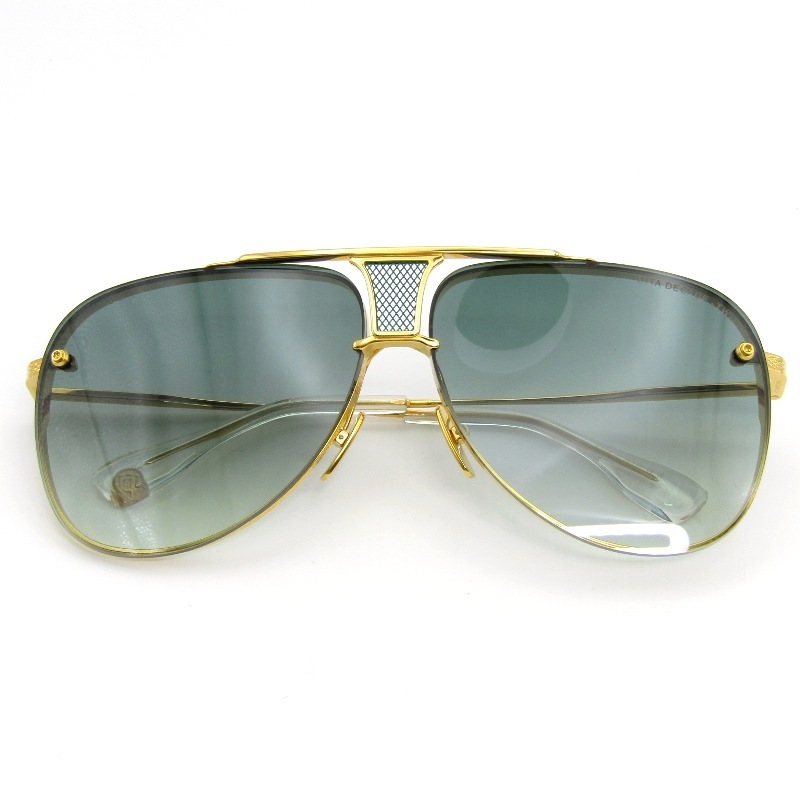 未使用 DITA ディータ サングラス DECADE-TWO DRX-2082-L 日本製 ディケイド2 20周年記念 YELLOW GOLD/CRYSTAL CLEAR 54000835