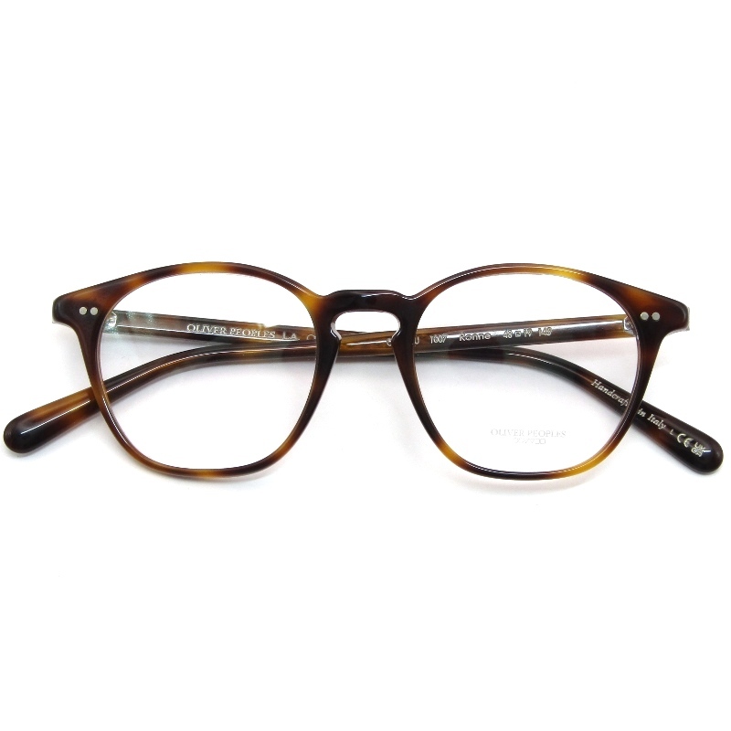 未使用 OLIVER PEOPLES L.A. オリバーピープルズ メガネフレーム OV5533U RONNE イタリア製 ロン 1007 Dark mahogany 61005442