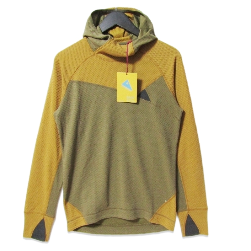 未使用 Klattermusen クレッタルムーセン Huge Hoodie M's 20643 フーゲクルー プルオーバーパーカー ミッドレイヤー Olive XS 27113518