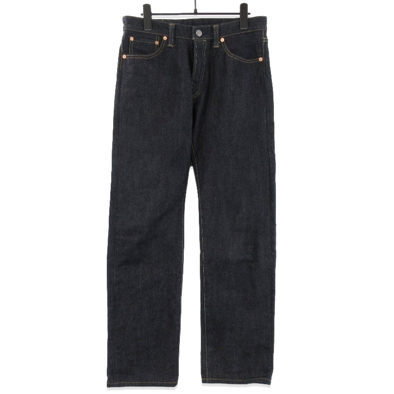 美品 THE FLAT HEAD フラットヘッド デニムパンツ FN-D110 14.5oz 左綾ジンバブエコットン インディゴ 30 71015692