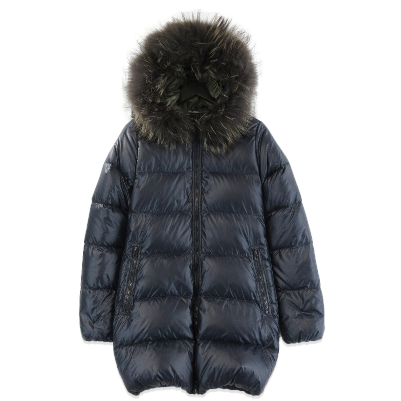 DUVETICA デュベティカ ダウンコート KAPPADUE D.037.00/1257.R-MFG ウィメンズ レディース カッパデュエ 国内正規 ネイビー 38 71015711