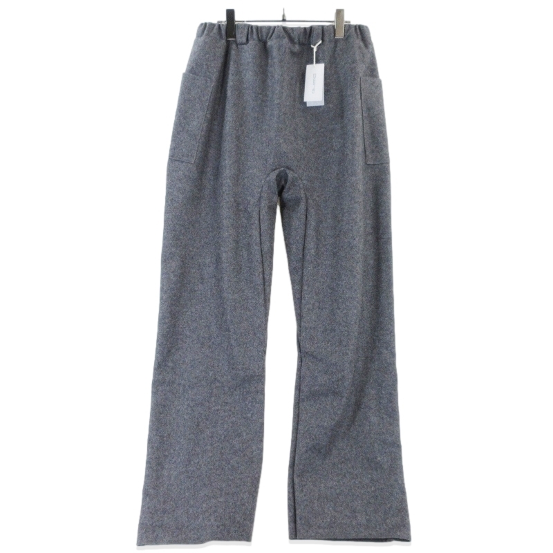 未使用 WARE ウェア ワイドイージーパンツ ウールフランネル Wool Flannel - Wide Easy Pants グレー F 99000919