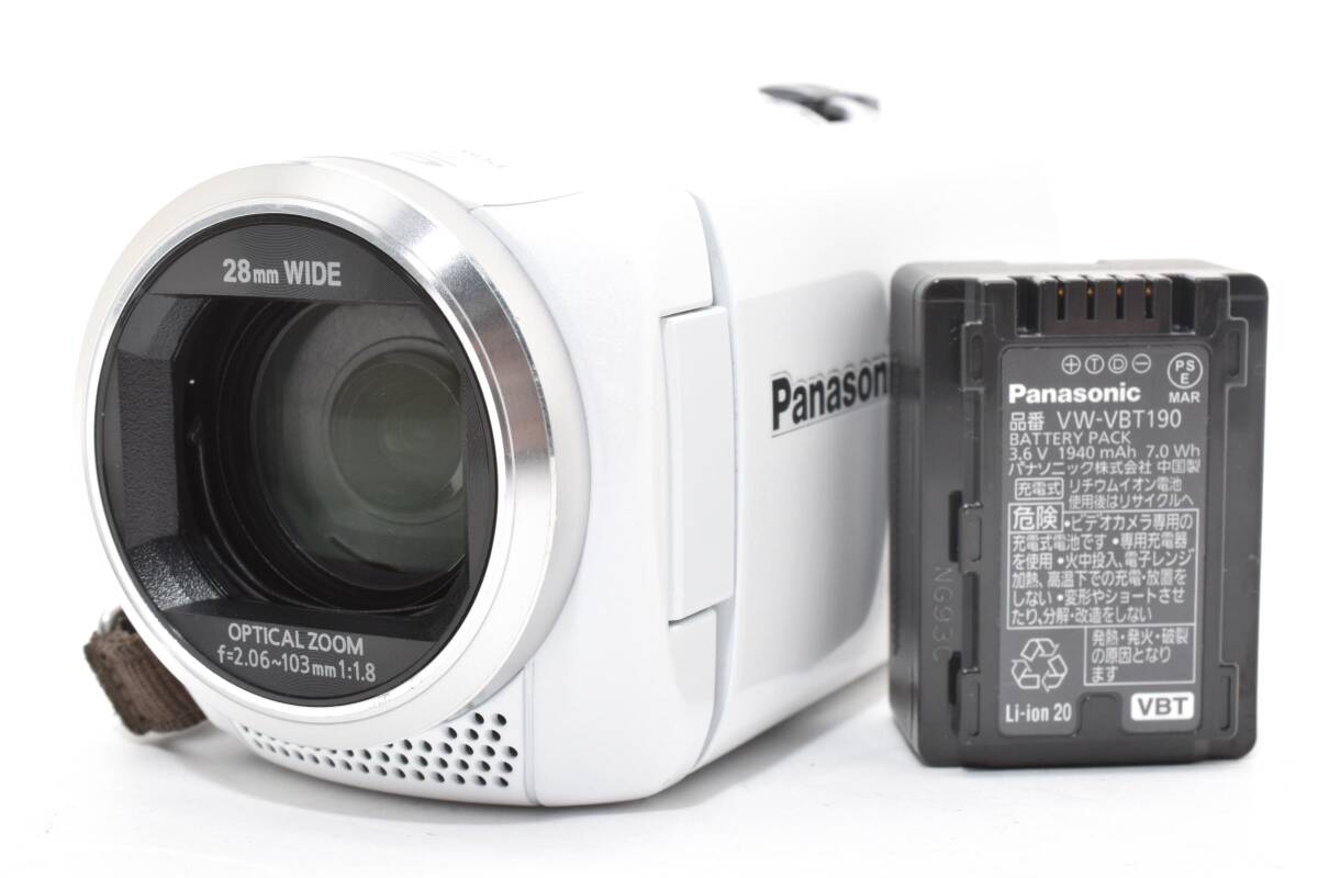 ★美品★パナソニック Panasonic HC-V230M-W ホワイト★ W0533＃5021