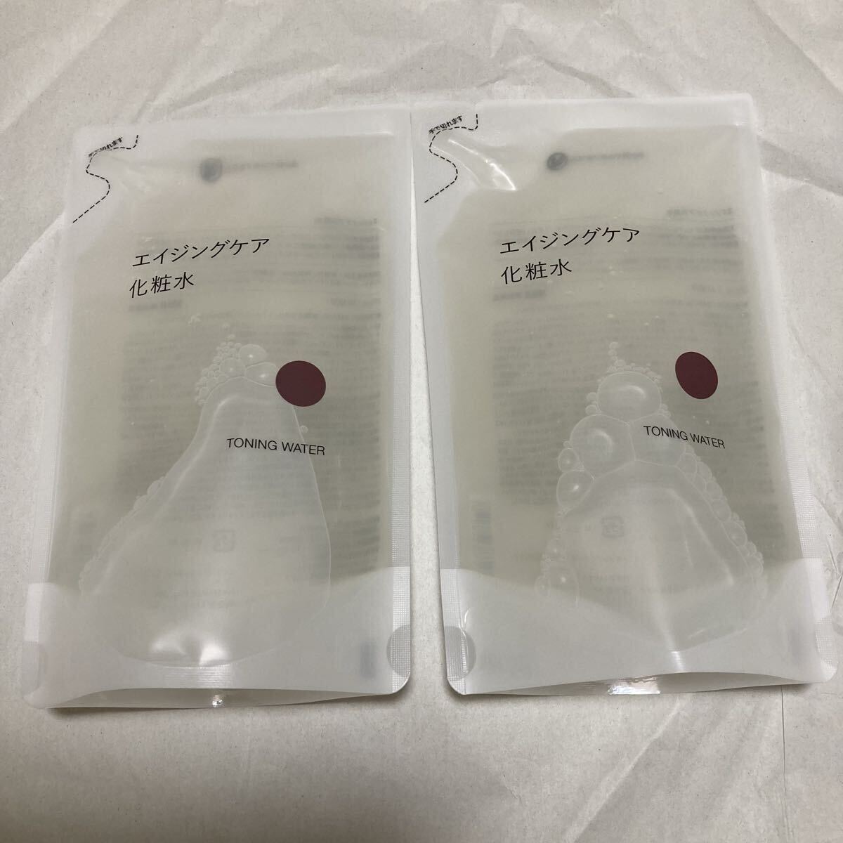 新品未開封　無印良品　MUJI エイジングケア化粧水　詰替用　270ml 2個セット　化粧水