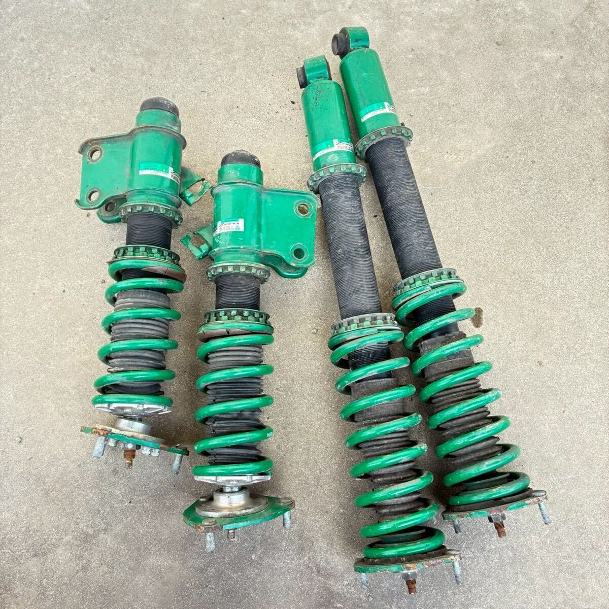 【2個口発送】TEIN FLEX Z 車高調 シルビア S14 S15 180SX RPS13 TEIN車高調 フルタップ 減衰調整 サスペンション テイン 406k0