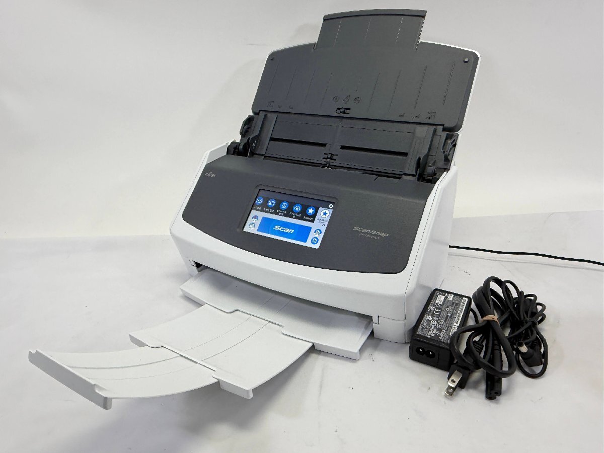 【 中古 】富士通 両面対応シートスルースキャナ ScanSnap FI-IX1500SE　2020年製　カウンター762枚 WIFI/USB動作確認済 （173）