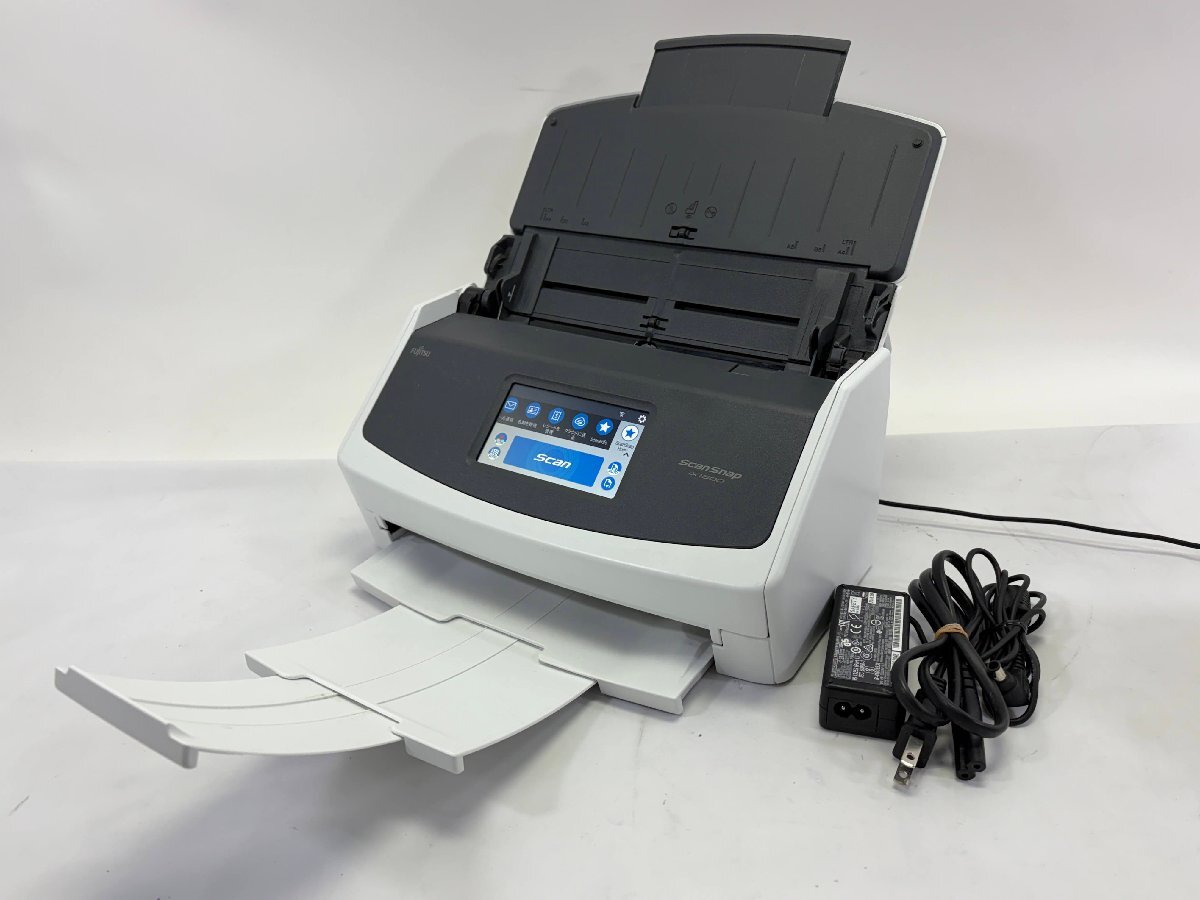 【 中古 】富士通 両面対応シートスルースキャナ ScanSnap FI-IX1500SE　2020年製　カウンター5717枚 WIFI/USB動作確認済 （172）