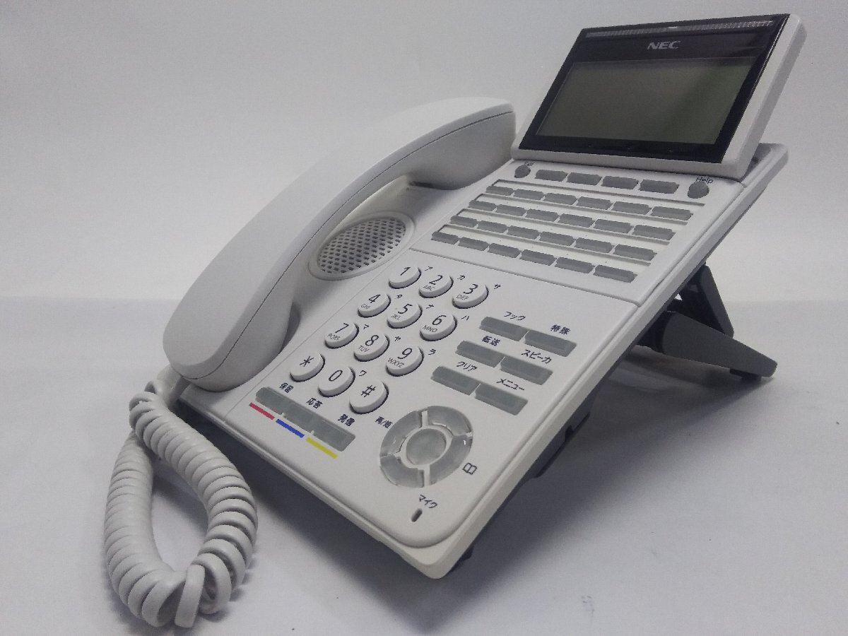 中古 ビジネスホン(電話機) NEC AspireWX(Aspire WX)【DTK-24D-1D(WH)TEL】動作品確認済み(7)