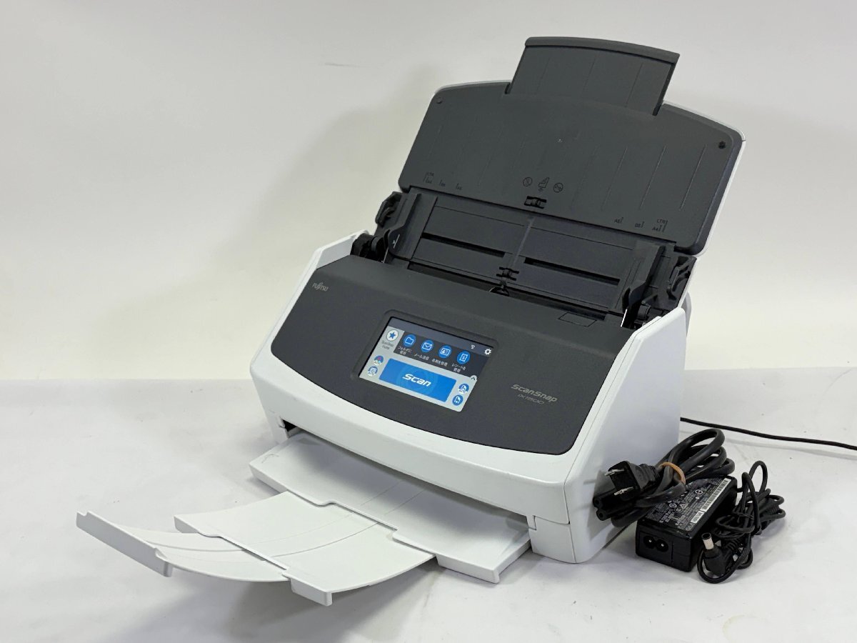 【 中古 】富士通 両面対応シートスルースキャナ ScanSnap FI-IX1500SE　2020年製　カウンター593枚 WIFI/USB動作確認済 （185）
