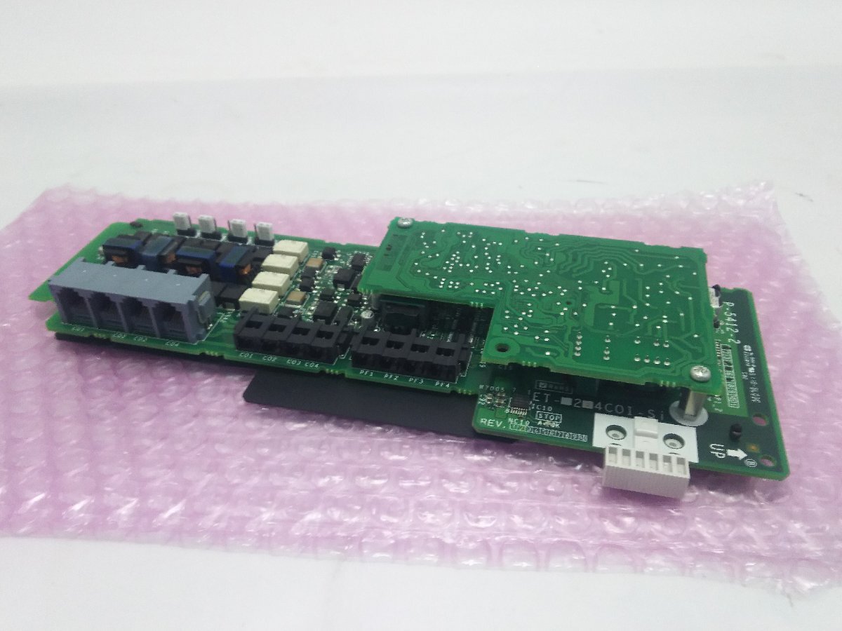 中古 日立/ナカヨ ビジネスホン用 ET-Si 4アナログ局線ユニット【ET-4COI-Si】(5)