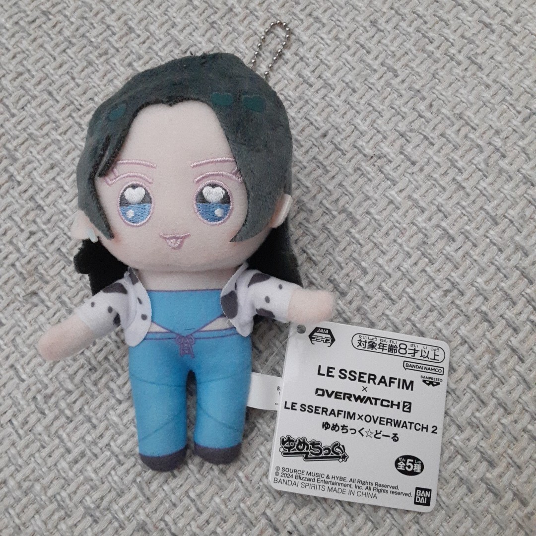 LE SSERAFIM ルセラフィム ゆめちっく どーる カズハ ぬいぐるみ キーホルダー 正規品