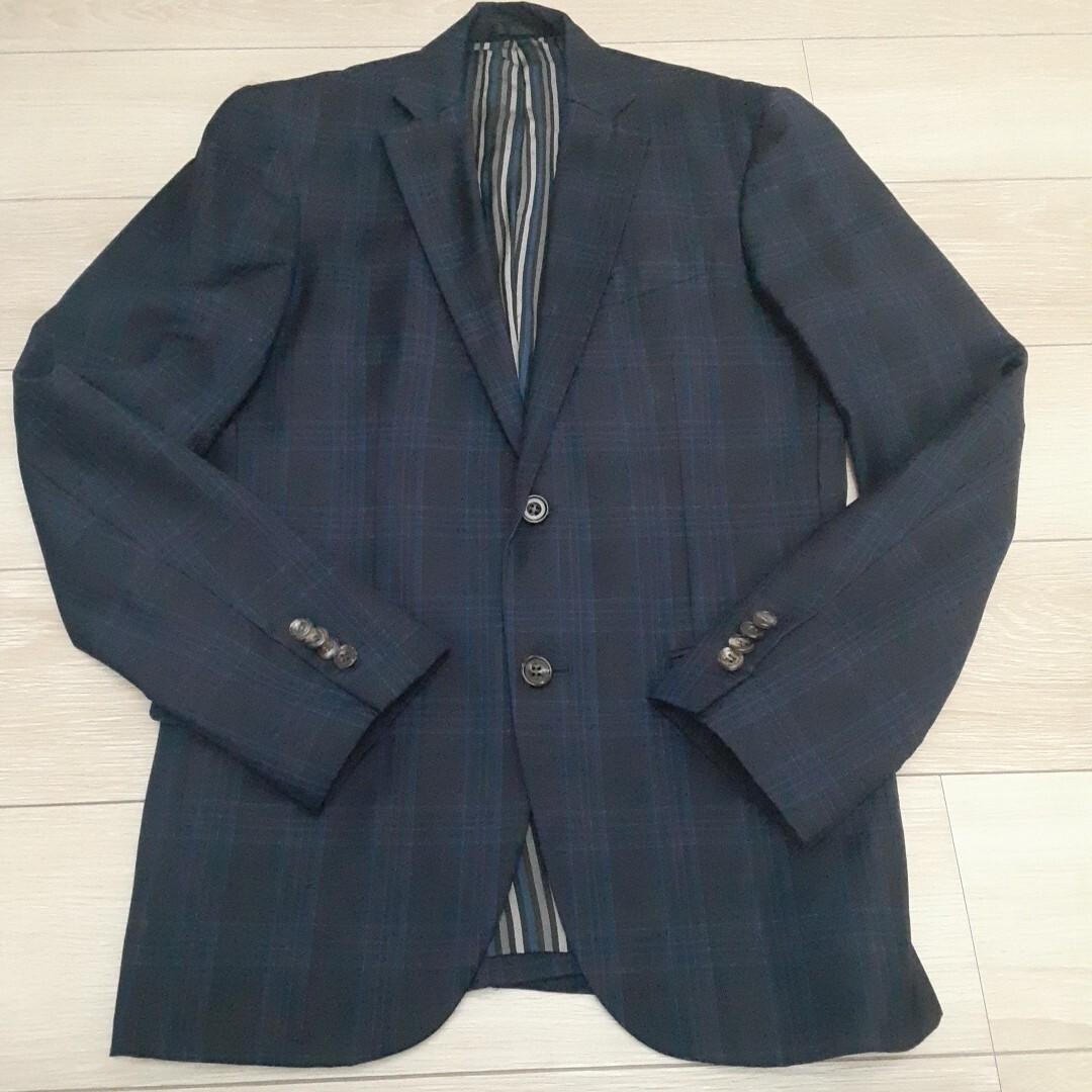 良品 SUIT One&Only イタリア製 ジャケット スーツ 正規品 チェック柄