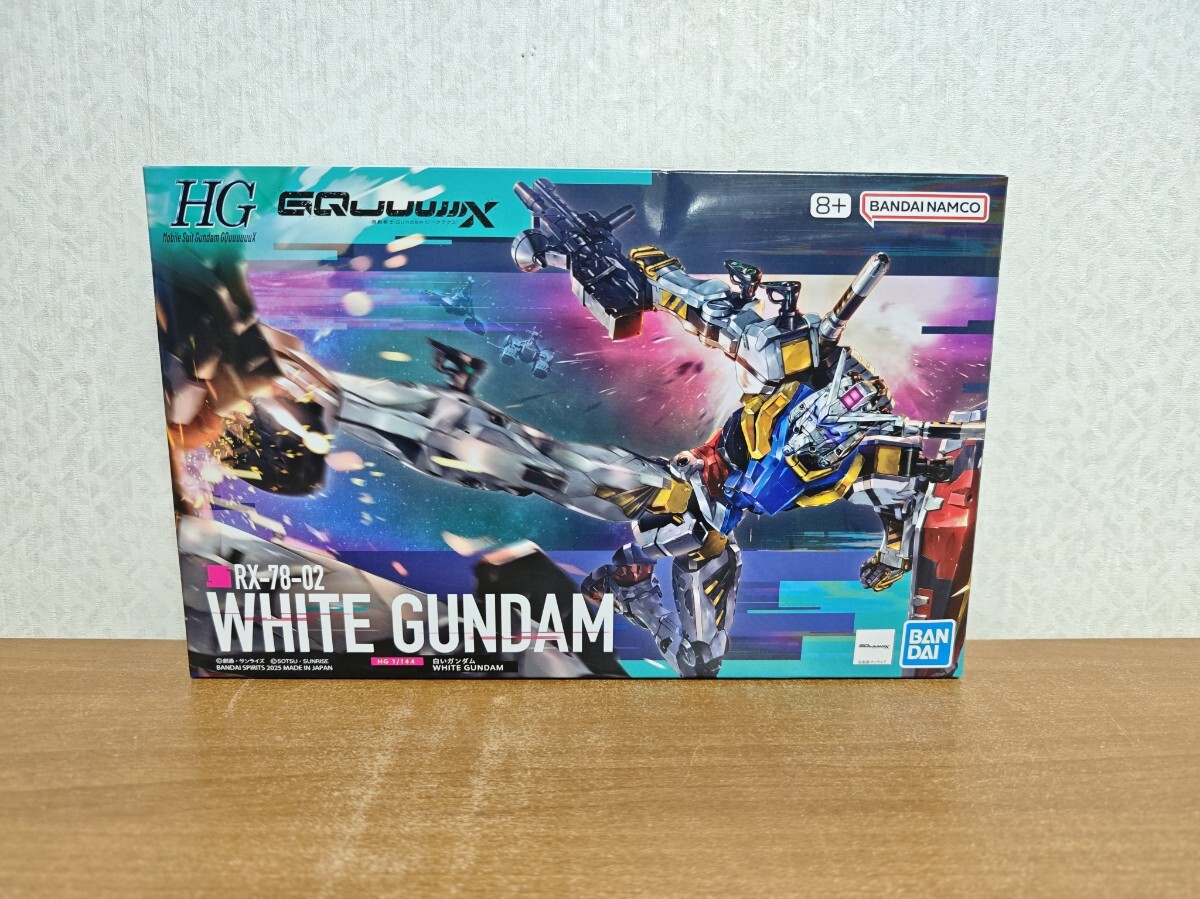 新品 未開封 未組立 HG 1/144 白いガンダム 機動戦士Gundam ジークアクス GQuuuuuuX 機動戦士ガンダム ガンプラ バンダイ