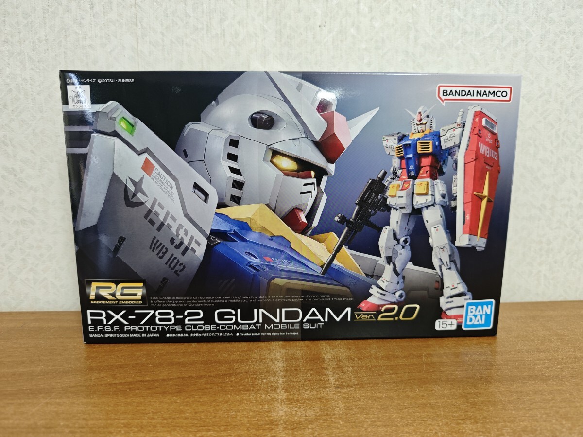 新品 未開封 未組立 RG 1/144 RX-78-2 ガンダム Ver.2.0 機動戦士ガンダム ガンプラ バンダイ