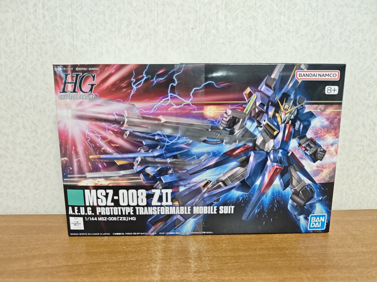 新品 未開封 未組立 HG 1/144 MSZ-008 ゼッツー ΖⅡ 機動戦士Ζガンダム Z-MSV HGUC バンダイ ガンプラ ゼータ Z2