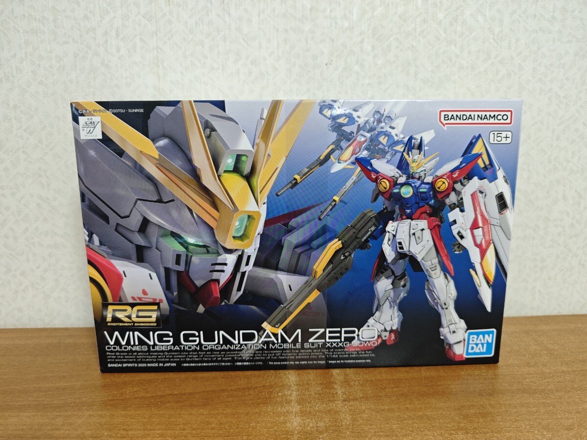 新品 未開封 未組立 RG 1/144 ウイングガンダムゼロ 新機動戦記 ガンダムW バンダイ ガンプラ ウィングガンダム